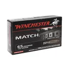 Winchester Match 6.5 Creedmoor Ammunition 140 Grain Sierra MatchKing Hollow Point Boat Tail - 200 Rds - Winchester