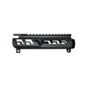 War Dog Industries Skeletonized Upper Receiver - Black - Dirty Bird Industries