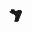 Kratos Design Group Low Profile Handstop - Black - Dirty Bird Industries
