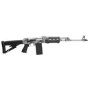 Zastava ZPAPM70 19.7" .308 Winchester 20rd Semi Auto Rifle Black Polymer Furniture Td Grip Snow Camo Cerakote Buldged Trunnion 1.5mm Receiver Chrome Lined Barrel - Dirty Bird Industries