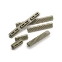 Sparrow Dynamics Silicone Rail Cover - M-LOK - FDE - Dirty Bird Industries