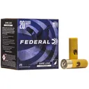 Federal Game Load Hi-Brass 20 Gauge 2.75" #6 2 3/4 Dram 1oz Shot Shotgun Ammo - 25 Rounds - Federal Premium