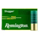 Remington Ammunition 28604 Slugger High Velocity 12 Gauge 3" 7/8 oz Rifled Slug Shot Shotgun Ammo - 5 Rounds - Dirty Bird Industries