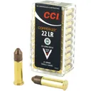 CCI 22LR Ammunition Copper 22 21 Grain Copper Hollow Point Lead Free Rimfire Ammo - 50 Rounds - Dirty Bird Industries