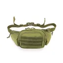 Durable Custom Tactical Fanny Pack for Men Concealed Carry Belt Bumbag Waist Bag - OD Green - Dirty Bird Industries