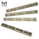 Ergo 4-Slot M-LOK WedgeLok Ergo Logo Rail Cover 4PK Dark Earth 4332-4PK-Ergo-DE - ERGO