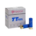 FIOCCHI EUROPEAN IMPORTED TT STEEL SHOT 12 GAUGE 7 SHOT 24gr 70mm /2.75 Shotgun Ammo - 20 Rounds - Fiocchi