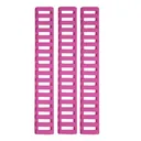 Ergo 18-Slot Ladder LowPro Rail Covers 3PK - Pink - ERGO