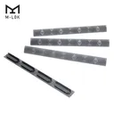 Ergo 4-Slot M-LOK WedgeLok Rail Cover 4PK - Grey - Dirty Bird Industries