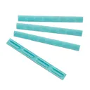 Ergo 4-Slot M-LOK WedgeLok Rail Cover 4PK - Robins Egg Blue - Dirty Bird Industries