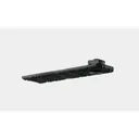 Emissary Development Integrated Rail Panel - Flat Black - Dirty Bird Industries