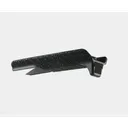 Emissary Development Integrated Rail Panel Winged w/ Forward Stop Black - Dirty Bird Industries