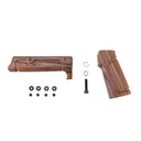 Battle Arms 2 Piece French Walnut Wood Furniture Kit for Rigidrail and Workhorse Series of Rails - Dirty Bird Industries