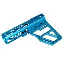 Presma Skeletonized AR Pistol Brace - Blue - Dirty Bird Industries