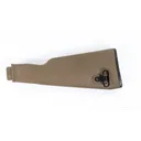 MSR Buttstock milled receiver intermediate length polymer cleaning kit compartment - FDE - Dirty Bird Industries
