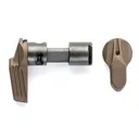 Radian Talon Ambidextrous 45/90 2-Lever Safety Selector - Brown - Dirty Bird Industries