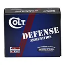 DoubleTap Ammunition Colt Defense 10MM 180Gr Jacketed Hollow Point Handgun Ammo - 20 Rounds - DoubleTap Ammunition