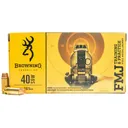 Browning 40 S&W Training & Practice B191800402 165 Grain FMJ Ammo Handgun Ammo - 500 Rounds - Browning