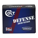 DoubleTap Ammunition Colt Defense 10MM 180Gr Jacketed Hollow Point Handgun Ammo - 20 Rounds - DoubleTap Ammunition