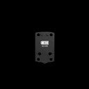 C&H Precision V4 Optic Plate Glock 43X/48 MOS to Holosun EPS/EPS Carry - Black - C&H Precision
