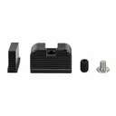 C&H Precision Backup Iron Sights for SRO-Height Optics on Glock or Walther PDP - Black - C&H Precision