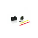 SCT Manufacturing Suppressor Height Fiber Optic Sight Set for Glock - 
