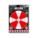 Thompson Scope Alignment 6"x9" Adhesive Peel & Stick Targets - 10 Pack - 