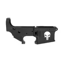 Anderson Manufacturing AM-15 Stripped Lower Receiver - Open - Punisher Skull - Anderson Manufacturing
