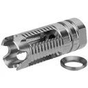 NBS Four-Pronged Muzzle Brake 1/2-28 - Stainless Steel - 