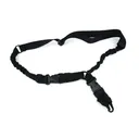 NBS 2 to 1 Point Double Bungee Rifle Sling - Black - 