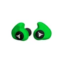 Decibullz Custom Molded Earplugs - 31dB NRR - Green - Decibullz