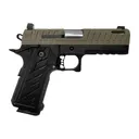 Live Free Armory Apollo 11 V2 Compact 9mm 4.15\" 18+1 Single Action Pistol FDE Tritium Sights - Century International Arms