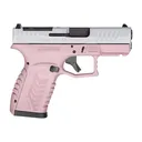 Derya DY9Z 9mm Striker-Fire Pistol 15+1 Pink Frame Silver Slide Optics-Ready - Derya Arms