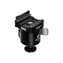 Leofoto MA-40X Ball Head, Tripod Accessory, 40mm Ball Diameter, Lever-Release Hybrid Arca/Picatinny Clamp. - Leophoto