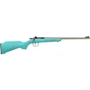 KSA Crickett 2446 Crickett Blue Synthetic Gold Webbed SS - Ksa Crickett
