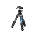 Leofoto LS-223CX+LH-25 Carbon Fiber Tripod, Mini Tabletop, 22 lb Max Load, CNC Aluminum Ball Head. - Leophoto