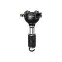 Leofoto YB-75LRC Tripod Head Black Aluminum, 75mm Bowl Compatible, Arca + Picatinny Hybrid Lever-Release Clamp. - Leophoto