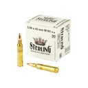 Sterling M193 5.56x45mm NATO 55 Grain FMJ Ammunition - 30 rounds - 967222 - Global Ordnance