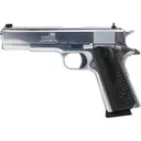 Iver Johnson Arms 191138CHRW 1911 A1 Government 70 Series 38 Super 5\" 9+1 Chrome Black Diamondwood Grip - Iver Johnson Arms