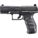 Walther Arms 2807076TNS PPQ M2 45 ACP 4.25\" 12+1 Black Black Steel Slide Black Interchangeable Backstrap Grip - Walther