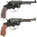 Schmidt M1882 Swiss Ordnance 7.5 Caliber 6 Round Revolver With Various Grips - Antiques, No FFL Required. - Switzerland