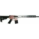Great Lakes Firearms AR-15 Rifle, .223 Wylde 16\" 4150 Black Nitride Barrel, 15.25\" M-LOK Rail, 7075 T6 Receiver, Red, White, and Blue Cerakote Finish, GL15223 F-RWBL - Great Lakes Firearms