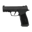 Sig Sauer 3365XCA9TACOPS P365-XMACRO Tacops Compact 17+1 3.7\" Black Nitron Optic Ready/Serrated Slide Black Polymer Frame w/Picatinny Rail Black Polymer Grips - Sig Sauer