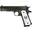 Iver Johnson Arms 1911A1WATERMOCCASIN 1911 A1 Government 70 Series 45 ACP 5\" 8+1 Water Moccasin Snakeskin White Pearl Grip - Iver Johnson Arms
