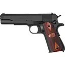 Auto Ordnance 1911BKOW9 1911A1 GI 5 U.S. Logo Wood Grips - Auto Ordnance