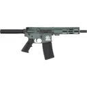 Great Lakes Firearms AR-15 Pistol, .223 Wylde 7.5\" Black Nitride Barrel, 7.25\" M-LOK Rail, 7075 T6 Receiver, Charcoal Green Cerakote - GL15223P CHG - Great Lakes Firearms