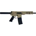 Great Lakes Firearms AR-15 Pistol, .223 Wylde 7.5\" Black Nitride Barrel, 7.25\" M-LOK Rail, 7075 T6 Receiver, Flat Dark Earth Cerakote - GL15223P FDE - Great Lakes Firearms
