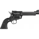 Ruger 0463 Blackhawk Convertible Single .45 ACP 5.5\" 6 Black Rubber Blued Revolver - Ruger