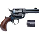 Cimarron Thunderer CA348 Revolver 45LC/45ACP 3.5\" 6rd Single Action Dual Cylinder Case Hardened/Blue, Birdshead Grip. - Cimarron