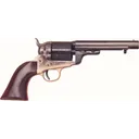 Cimarron 1860 Richards-Mason CA939 Revolver, .38 Special, 5.5\" Barrel, 6-Round, Single Action, Case Hardened Frame, Walnut Grip - Cimarron